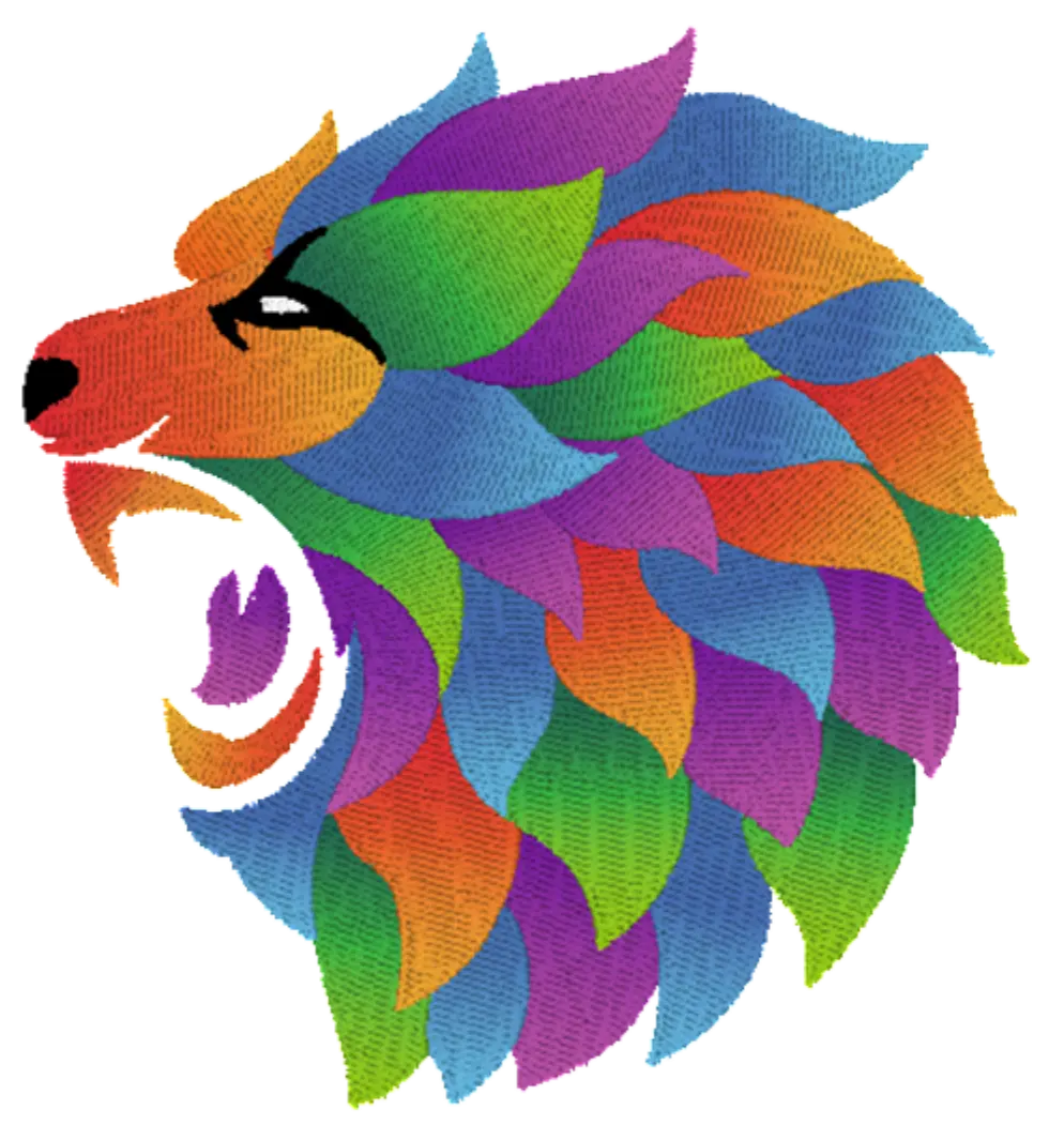 Coloreel Embroidery Sample